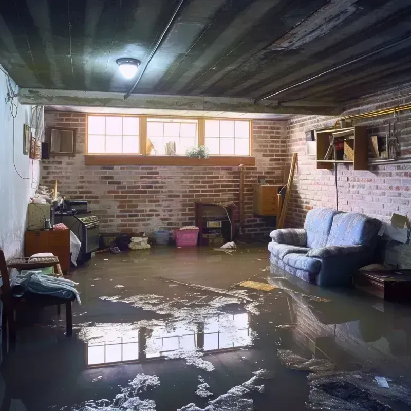 Flooded Basement Cleanup in Fannin County, TX